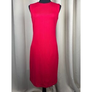 J.McLaughlin Red Sleeveless Bodycon Midi Dress – Size S